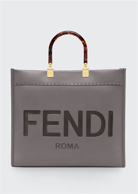 borsa fendi shopper tote|fendi shopper tote on sale.